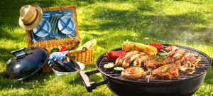 showing a sample picnic