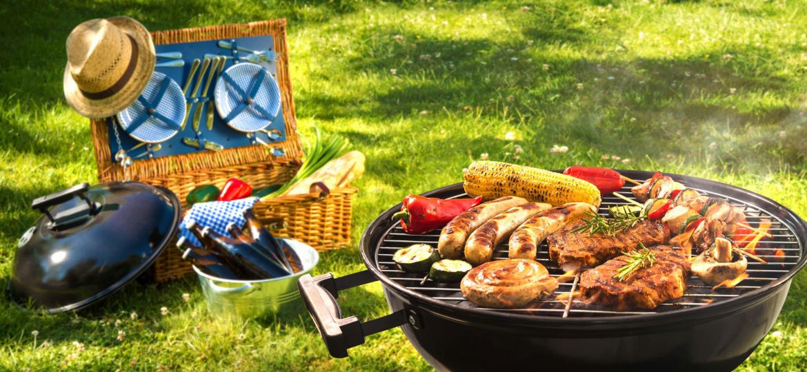 showing a sample picnic