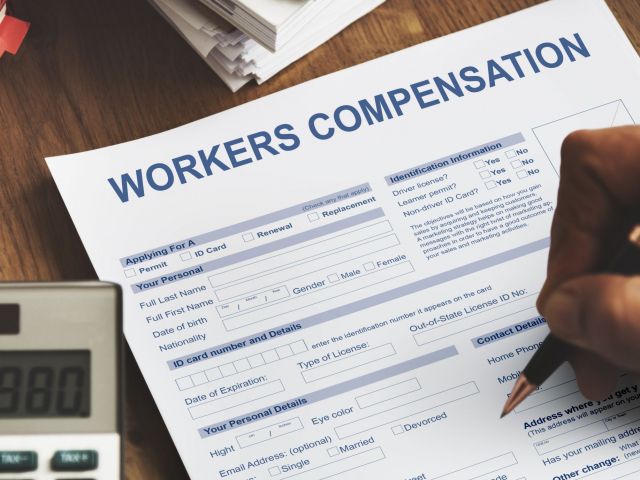 Image of workers compensation paperwork